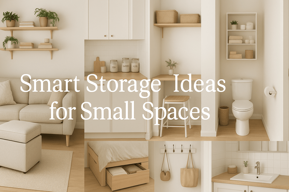 Small-Space Storage Solutions: Smart Ways to Stay Stylish and Organized - Romj