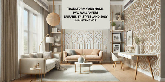 Transform Your Space with PVC Wallpaper: Durability, Style, and Easy Maintenance - Romj
