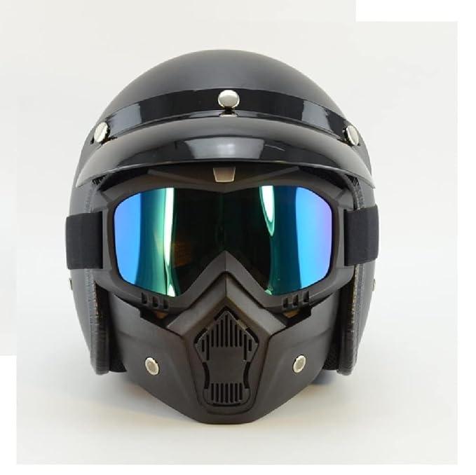 Motorcycle Goggle Mask Anti Scratch Uv Protective Face Mask - Romj