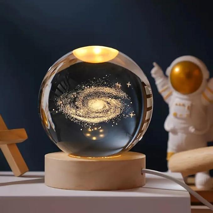 Crystal Ball Galaxy Led Table Lamp - Romj