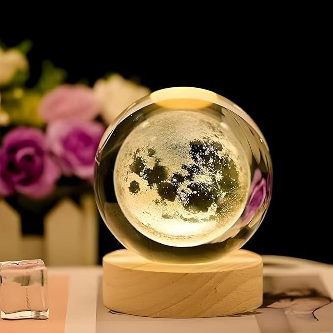 Crystal Ball Galaxy Led Table Lamp - Romj