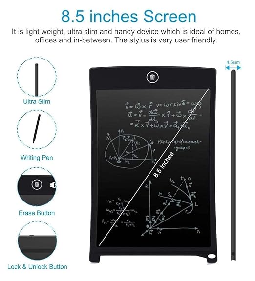 Kids Toys LCD Writing Tablet 8.5Inch E - Note Pad - Romj