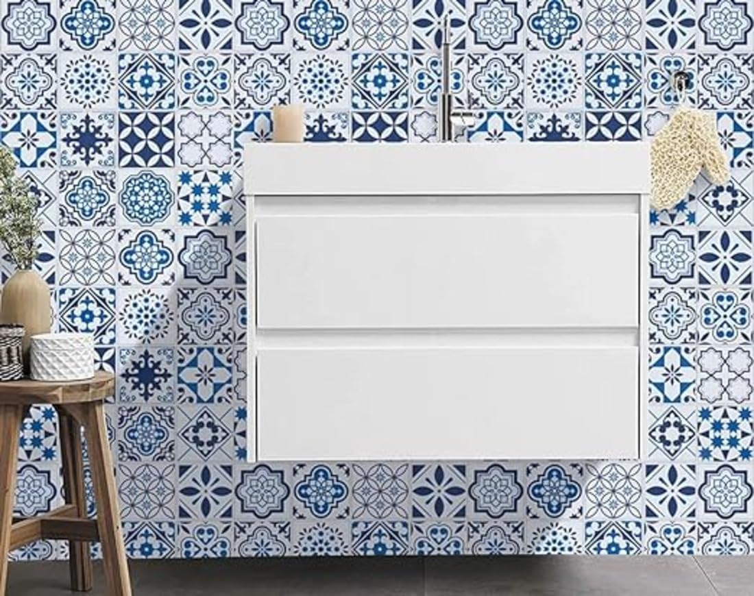 Vinyl Marble Wallpaper Peel and Stick Waterproof Wallpaper for Home Kitchen - Romj