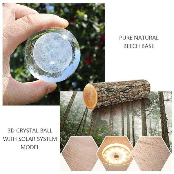 Crystal Ball Galaxy Led Table Lamp - Romj