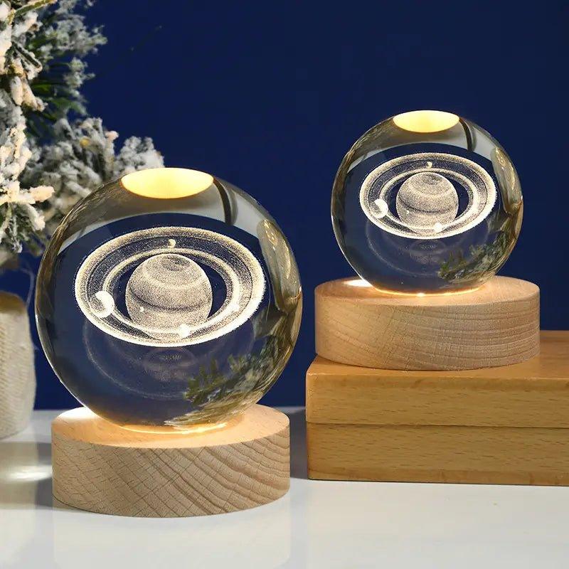 Crystal Ball Galaxy Led Table Lamp - Romj