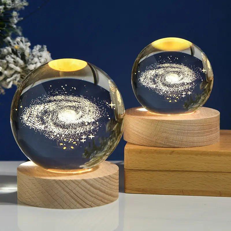 Crystal Ball Galaxy Led Table Lamp - Romj
