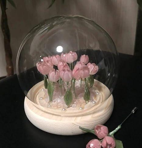 Flowers Night Lamp Elegant LED Bedroom Lighting & Decor - Romj