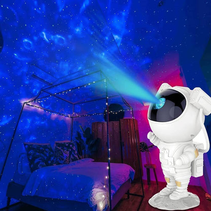 Astronaut light galaxy projector
