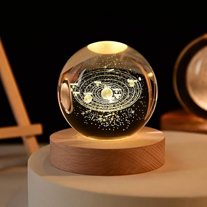 Crystal Ball Galaxy Led Table Lamp - Romj