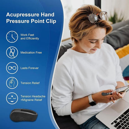 Acupressure Clips for Diabetes & Headache Relief - Romj